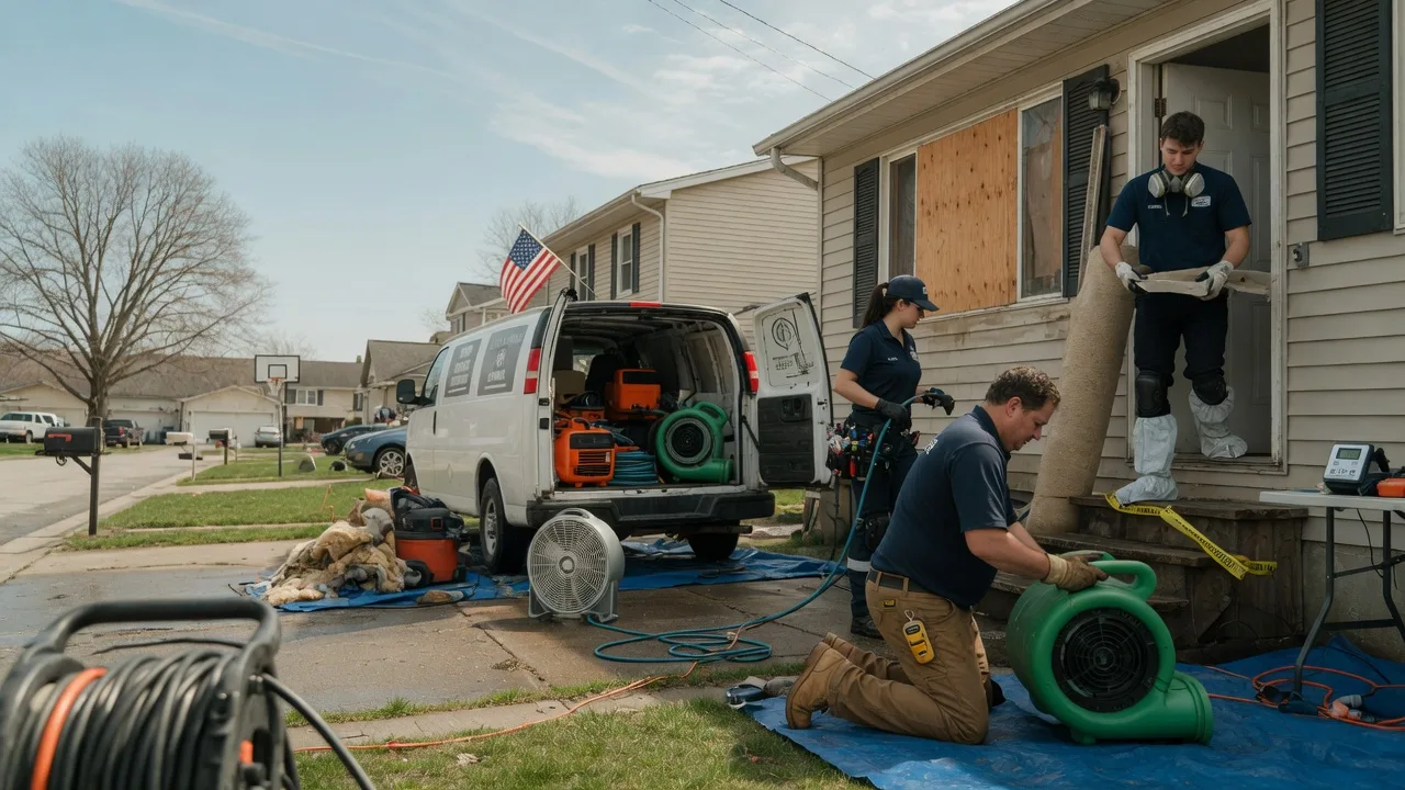 Water Damage Restoration in Galesburg, ND near me